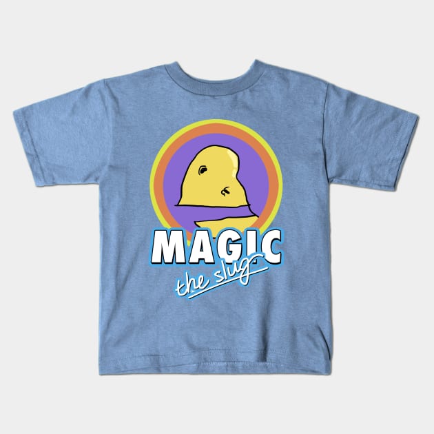 Magic the Slug Kids T-Shirt by MercWorks